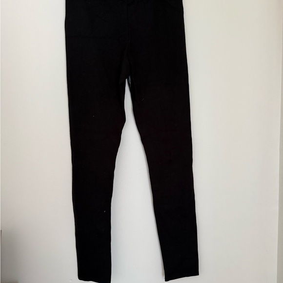 Buffalo David Bitton Leather Two-Tone Skinny Pants - Picture 4 of 9